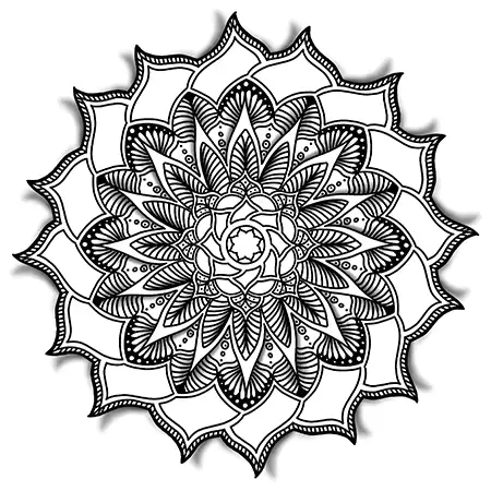 Mandala Ausmalen