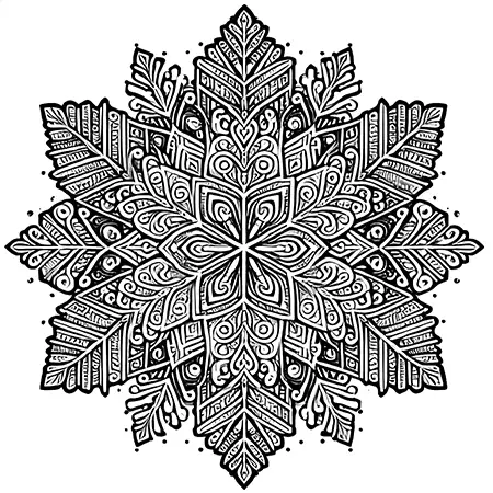 Winter Mandala