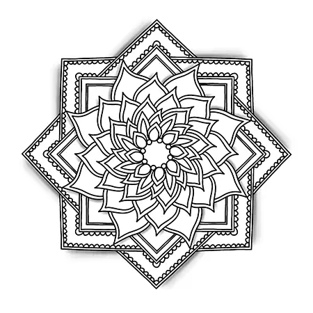 Sternen Mandala